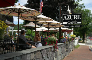 Outdoor Seating. Photo Provided by AzureCafe
