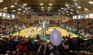 Basketball Game in Expo. Photo Provided by Portland Expo