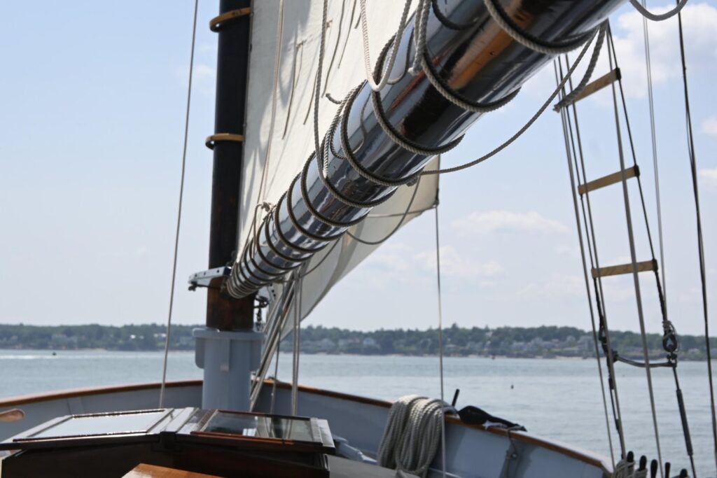 Sailing on Casco Bay. Photo Credit: Megan Jones