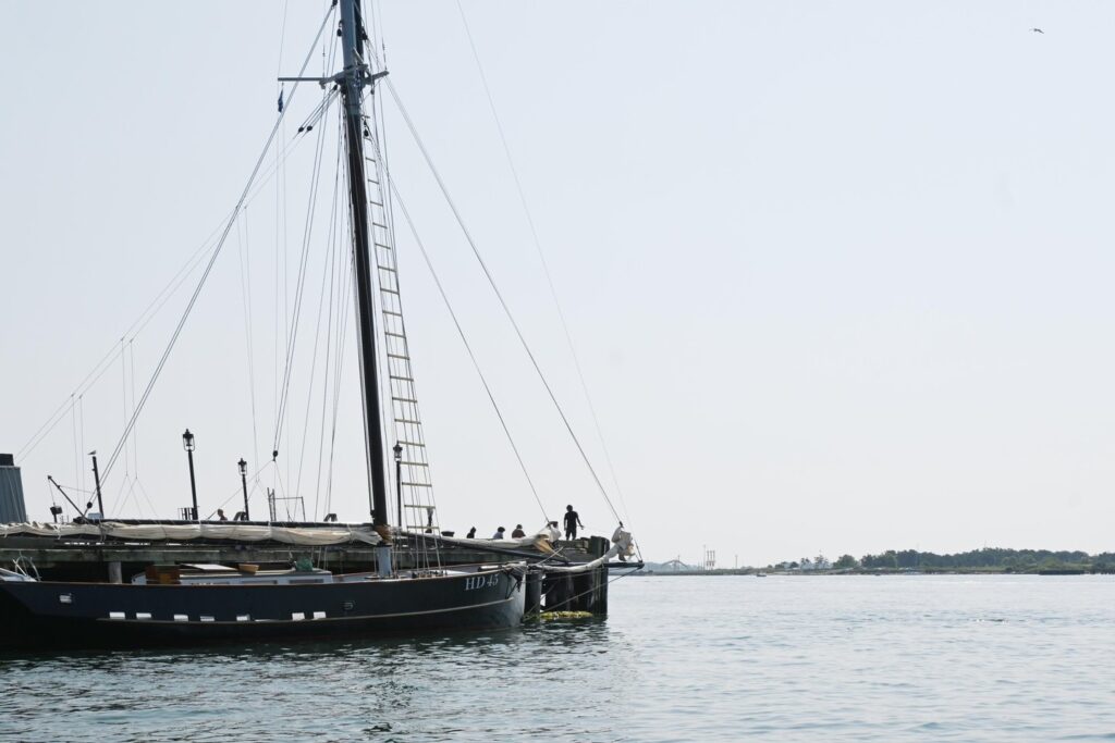 Frances on Casco Bay. Photo Credit: Megan Jones