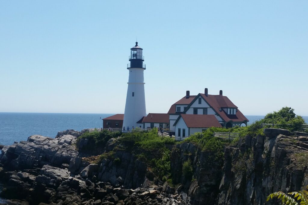 Portland Head Light., Photo Courtesy of: Maine Day Trip Tours Portland Head Light., Photo Courtesy of: Maine Day Trip Tours