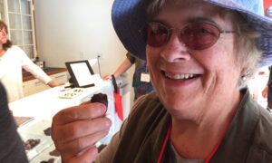 Tourist Tasting Chocolate. Photo Provided by Maine Day Ventures