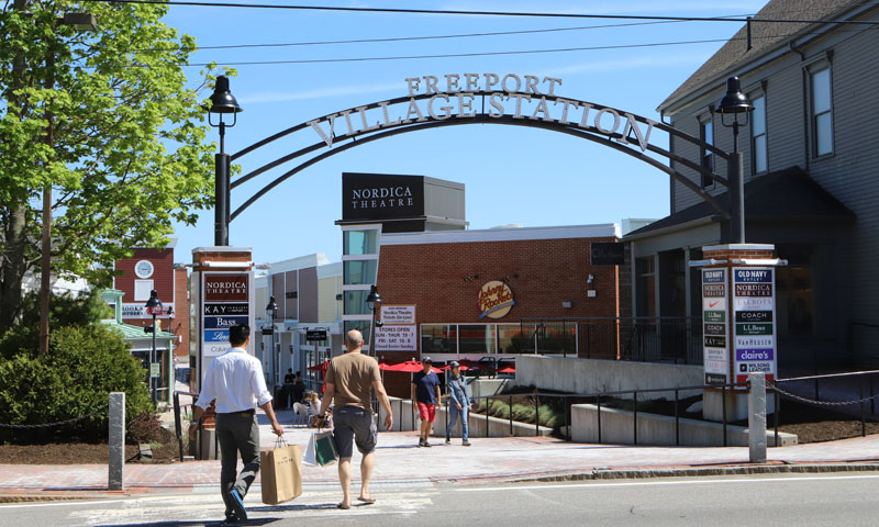 Village Station shoppers, Photo Credit: Amy Tolk