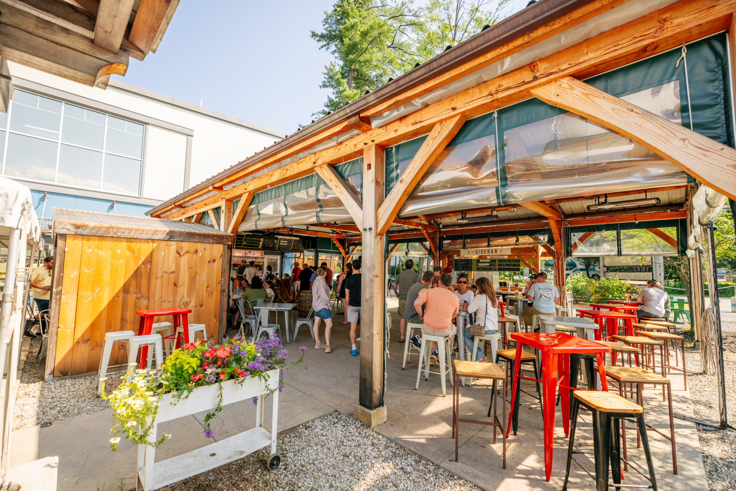 Allagash Tasting Room Exterior. Photo Credit: Allagash Brewing Company