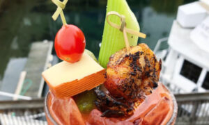 Bloody Mary. Photo Provided by Boone's Fish House & Oyster Room.