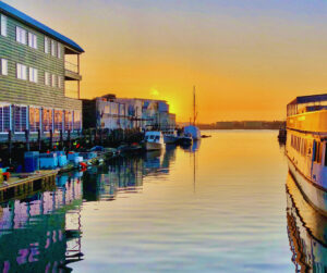 Boone's WaterFront View. Photo Credit: Boone's Fish House & Oyster Room
