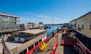 Upper Deck. Photo Provided by Boone's Fish House & Oyster Room