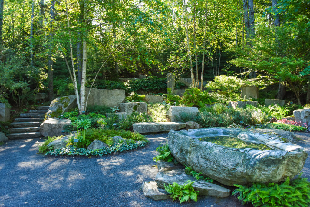 Garden. Photo Courtesy of Coastal Maine Botanical Gardens Garden. Photo Courtesy of Coastal Maine Botanical Gardens