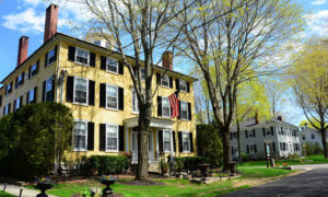 Captain Lord Mansion Exterior, Photo Courtesy of Kennebunkport Captains Collection