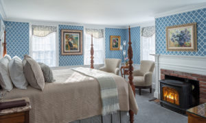 Captain Lord Mansion Guestroom, Photo Courtesy of Kennebunkport Captains Collection