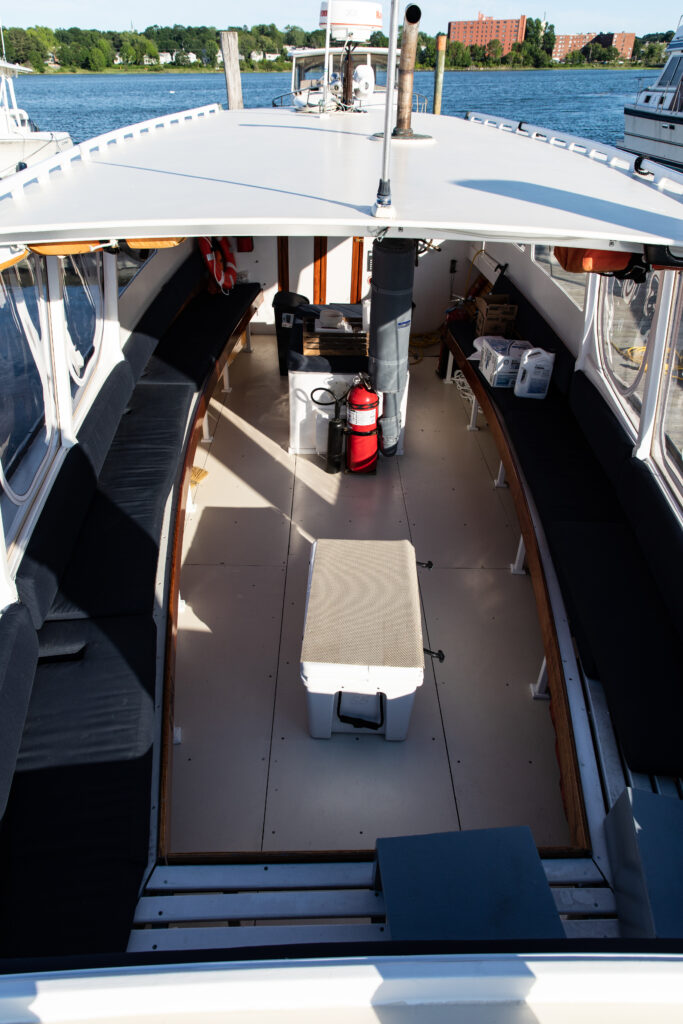 Monhegan Interior. Photo Credit: Casco Bay Custom Charters