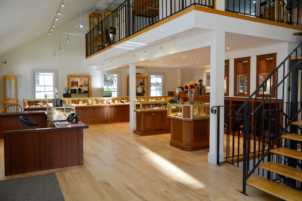 Interior at Brown Goldsmiths. Photo Credit: Visit Portland
