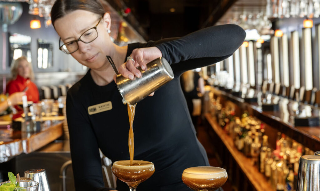 Bartender. Photo Credit: Nicole Wolf
