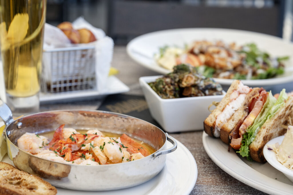 Food at DiMillo's. Photo Credit: Nicole Wolf