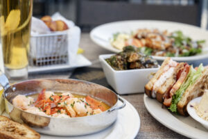 Food at DiMillo's. Photo Credit: Nicole Wolf