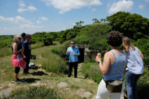 Tour of Fort Scammel. Photo Credit: Portland Explorer