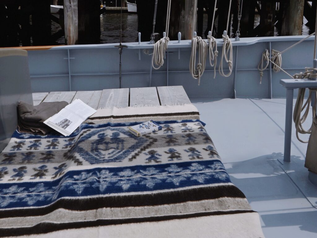 Towel and Book. Photo Credit: Megan Jones