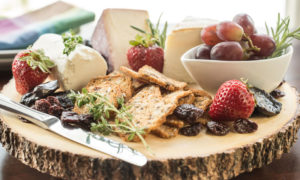 Cheese plate, Photo Courtesy fo Chadwick Bed & Breakfast