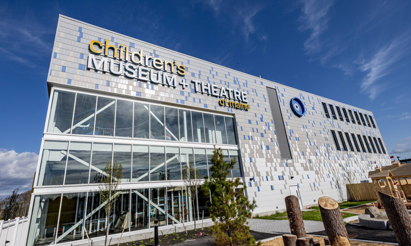 Exterior, Photo Credit: Sean Alonzo Harris Photography, courtesy of Children's Museum Theatre of Maine