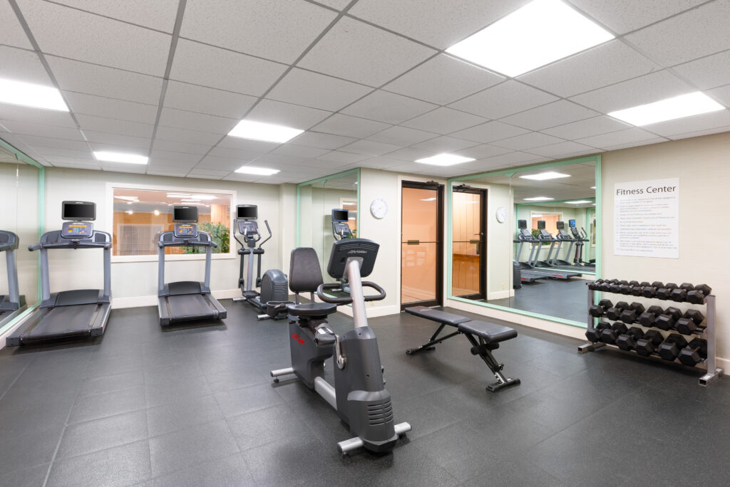 Fitness Center. Photo Credit: Holiday Inn by the Bay