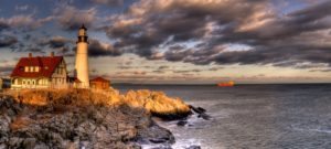 Stormy Summer Portland Head Light. Photo Credit: Cynthia Farr-Weinfeld