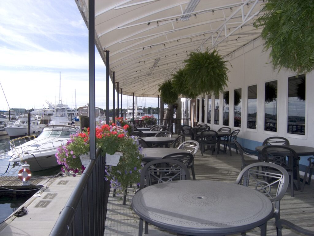 Outdoor Seating. Photo Credit: DiMillo's On the Water