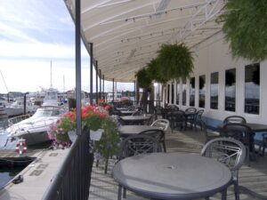 Outdoor Seating. Photo Credit: DiMillo's On the Water