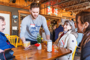 Beer Tasting. Photo Credit: Portland Explorer