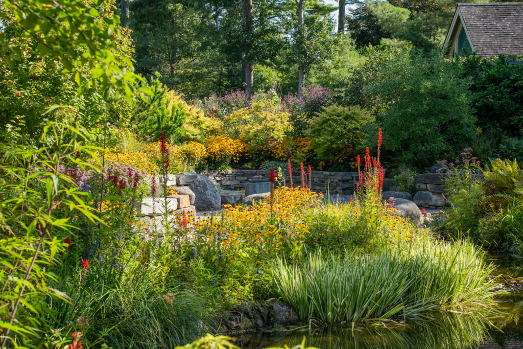 Garden. Photo Courtesy of Coastal Maine Botanical Gardens Garden. Photo Courtesy of Coastal Maine Botanical Gardens