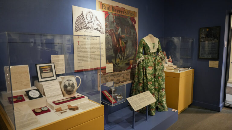 Exhibit at Maine Historical Society. Photo Credit: Abigail Jakub, Maine Historical Society
