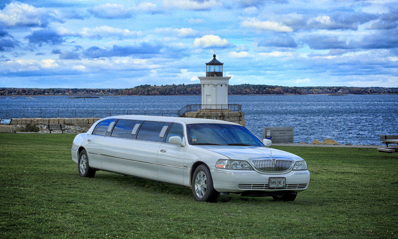 White Limo. Photo Credit: Focus Photography