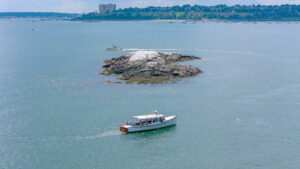 Marie L cruising on Casco Bay. Photo Credit: Peter G. Morneau Photography
