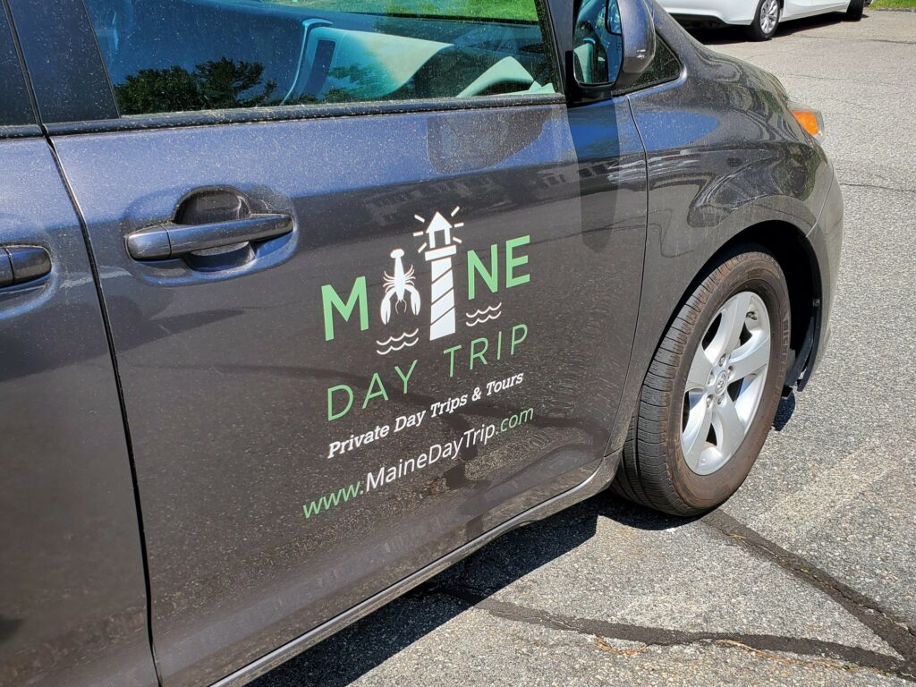 Maine Day Trip Tours Vehicle, Photo Courtesy of: Maine Day Trip Tours Maine Day Trip Tours Vehicle, Photo Courtesy of: Maine Day Trip Tours