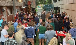 Outdoor Beer Garden. Photo Credit: $3 Deweys