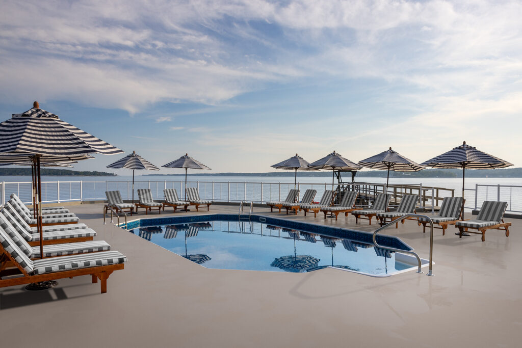 Pool. Photo Credit: Spruce Point Inn Pool. Photo Credit: Spruce Point Inn