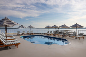 Pool. Photo Credit: Spruce Point Inn