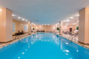 Indoor Pool. Photo Credit: Holiday Inn by the Bay