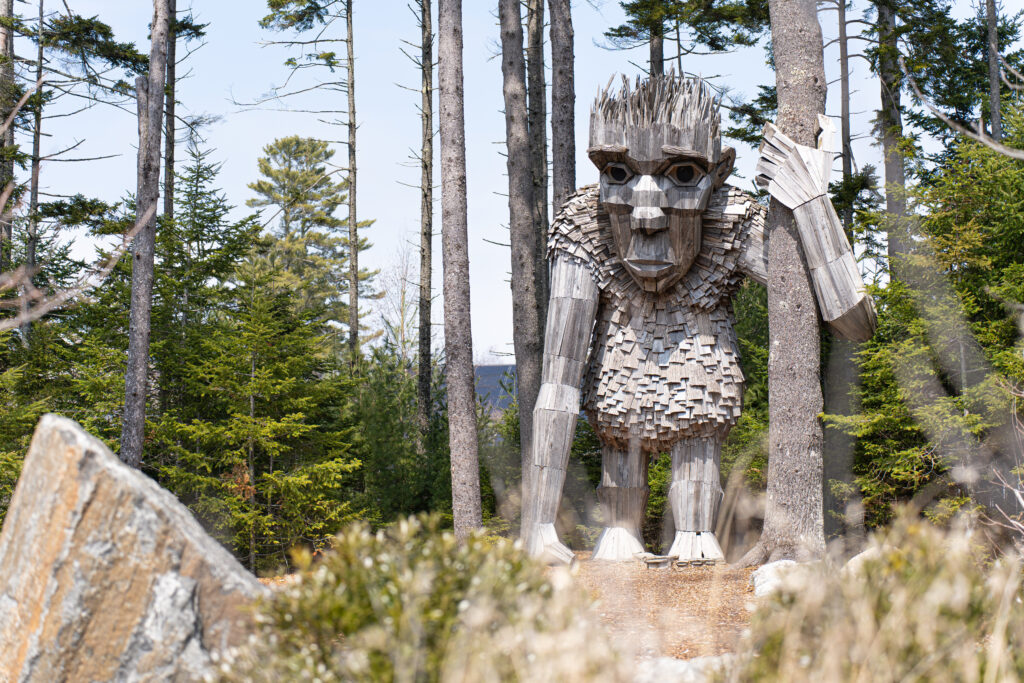 Troll. Photo Courtesy of Coastal Maine Botanical Gardens Troll. Photo Courtesy of Coastal Maine Botanical Gardens