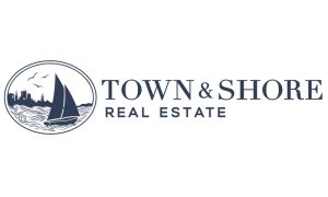 Town & Shore Logo. Photo Provided by Town & Shore Real Estate