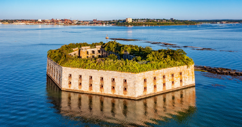 Fort Gorges. Photo Provided by Casco Bay Lines