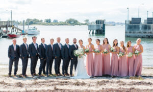 Wedding Party on Peaks Island. Photo Credit: Natalya Desena