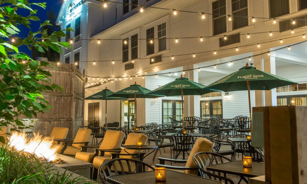 Exterior at the Brunswick Hotel, Photo Courtesy of the Brunswick Hotel