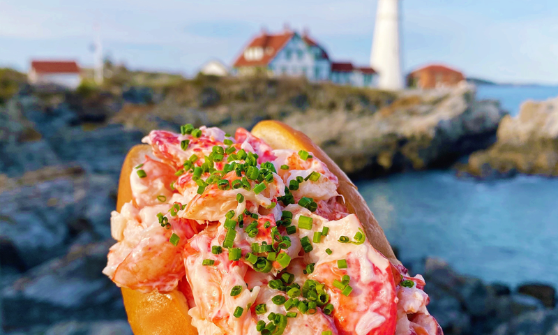Lobster Roll. Photo Provided by Bite Into Maine