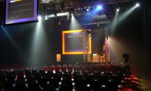 Conference Area. Photo Provided by Headlight Audio Visual, Inc.