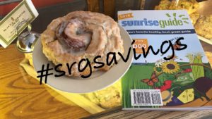 Pastry and Magazine. Photo Provided by Green & Healthy Maine Magazine