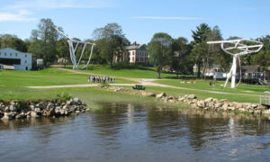 Outside Exhibit at Museum. Photo Provided by Maine Maritime Museum