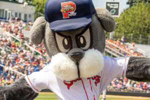 Slugger. Photo courtesy of the Portland Sea Dogs
