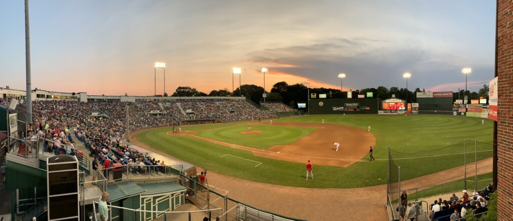 Delta Dental Park at Hadlock Field. Photo by Sydney Cheever/ Portland Sea Dogs
