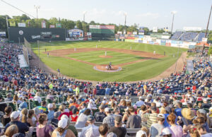 Sea Dogs Game at Delta Dental Park at Hadlock Field. Photo courtesy of Portland Sea Dogs