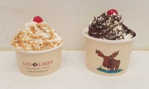 Ice Cream. Photo Provided by Len Libby Candies